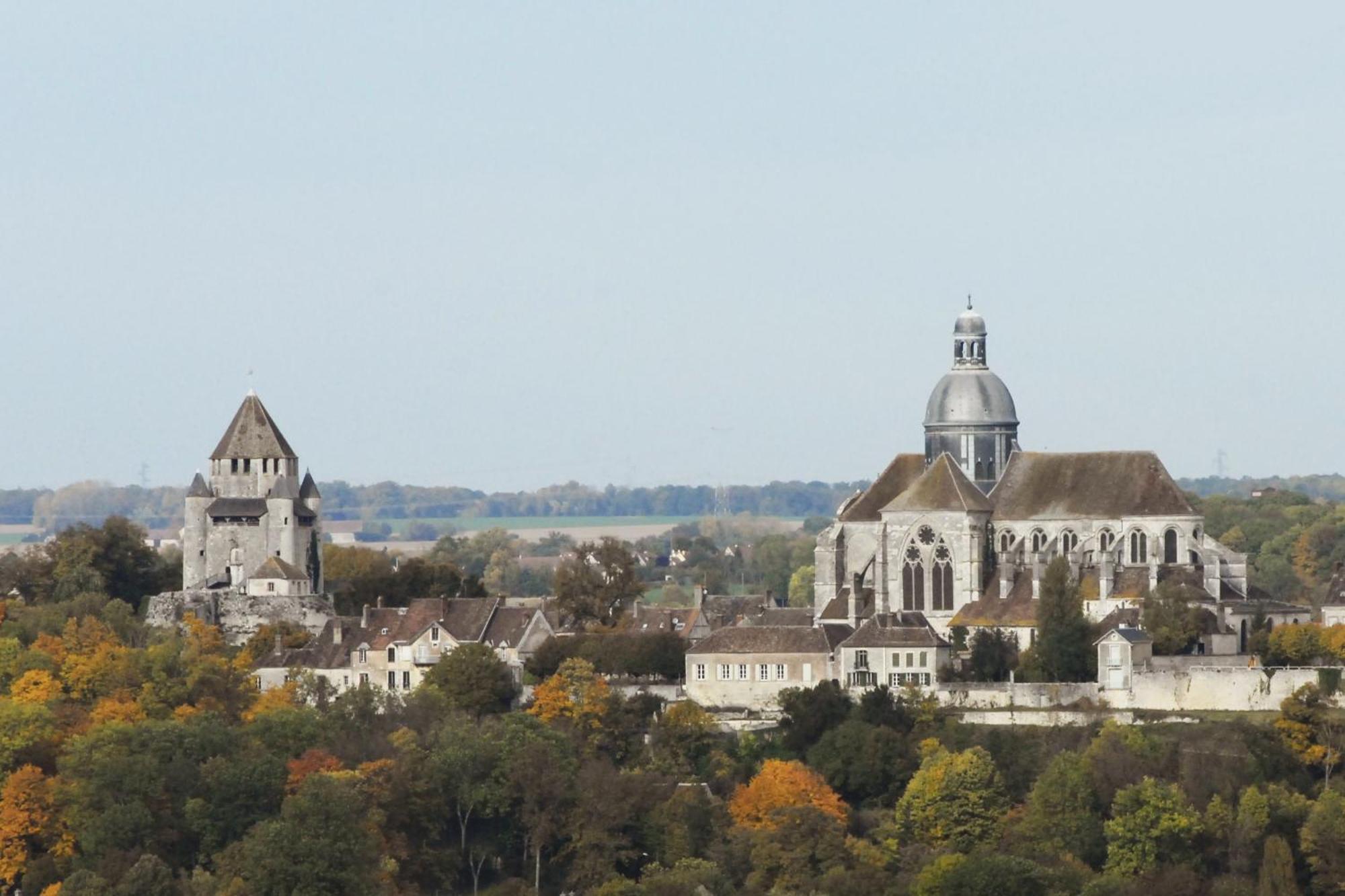 Villa Les Volets Bleus Provins Esterno foto